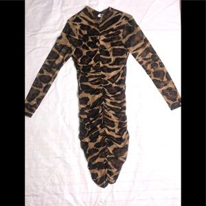 Cheetah Print Dress